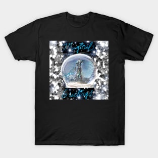 Wolfspirit Elf Gazing Globe T-Shirt